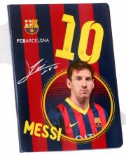 zeszyt FC Barcelona - Messi
